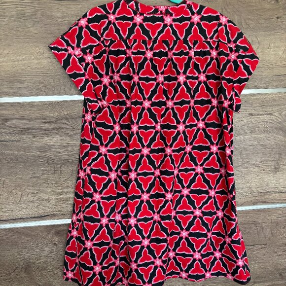 Saloni Ashley B Printed Cotton Dress - Size 16UK/12US - Picture 2 of 14